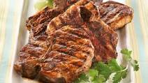 Southwestern Grilled Pork Chops with Peach Salsa Southwestern Grilled Pork Chops with Peach Salsa