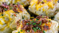 Stuffed Seafood Potatoes Stuffed Seafood Potatoes