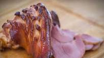Homemade Cured Ham with Brown Sugar Honey Glaze Homemade Cured Ham with Brown Sugar Honey Glaze