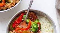 Ground Turkey Teriyaki Bowls (Whole30, AIP) Ground Turkey Teriyaki Bowls (Whole30, AIP)