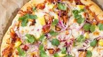 Hawaiian BBQ Chicken Pizza Hawaiian BBQ Chicken Pizza