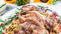 Maple Mustard Roasted Turkey Thighs Maple Mustard Roasted Turkey Thighs