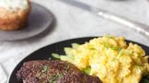 Low Carb Cube Steak and Eggs Breakfast (Suitable for Atkins Induction) Low Carb Cube Steak and Eggs Breakfast (Suitable for Atkins Induction)