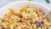 Easy Keto Egg Roll in a Bowl Easy Keto Egg Roll in a Bowl