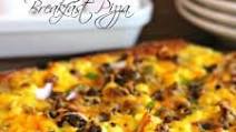 Breakfast Sausage and Egg Pizza Breakfast Sausage and Egg Pizza