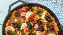 Paella with Shrimp and Mussels Paella with Shrimp and Mussels