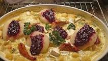 Pork Tenderloin, Gnocchi, Pear, Lingonberry and Brie Gratin Pork Tenderloin, Gnocchi, Pear, Lingonberry and Brie Gratin