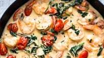 Creamy Tuscan Shrimp (Keto friendly) Creamy Tuscan Shrimp (Keto friendly)