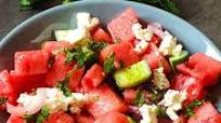 Greek Watermelon Salad Greek Watermelon Salad