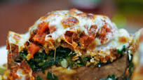 Turkey and Spinach Stuffed Portobello Mushrooms Turkey and Spinach Stuffed Portobello Mushrooms