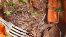 Dutch Oven Pot Roast with Carrots and Potatoes Dutch Oven Pot Roast with Carrots and Potatoes