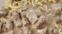 Creamy Beef Tips with Egg Noodles recipe Creamy Beef Tips with Egg Noodles recipe