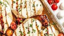 Sheet Pan Chicken Caprese Sheet Pan Chicken Caprese