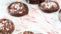 Chocolate Peppermint Crunch Cookies Chocolate Peppermint Crunch Cookies