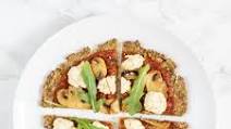 Vegan Cauliflower Crust Pizza (oil-free) Vegan Cauliflower Crust Pizza (oil-free)