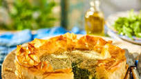 Spinach and Feta Pie (Spanakopita) Spinach and Feta Pie (Spanakopita)