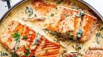 Creamy Garlic Butter Tuscan Salmon Creamy Garlic Butter Tuscan Salmon