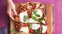 Grilled Pizza Margherita Grilled Pizza Margherita