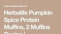 Herbalife Pumpkin Spice Protein Muffins, 2 Muffins Herbalife Pumpkin Spice Protein Muffins, 2 Muffins