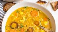 Cauliflower Red Lentil Soup Cauliflower Red Lentil Soup