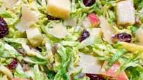 Shaved Brussels Sprout Salad (Without Mayonnaise) Shaved Brussels Sprout Salad (Without Mayonnaise)