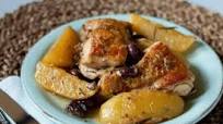 Guinea Fowl with Olives & Potatoes (Faraona con le Olive e Patate) Guinea Fowl with Olives & Potatoes (Faraona con le Olive e Patate)