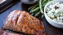 Bourbon Glazed Salmon Bourbon Glazed Salmon
