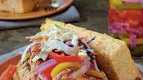 Slow-cooked Barbecued Chicken Sandwiches Recipe Slow-cooked Barbecued Chicken Sandwiches Recipe
