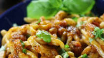 Pici All'Aglione (Tuscan Pasta with Tomato-Garlic Sauce) Pici All'Aglione (Tuscan Pasta with Tomato-Garlic Sauce)