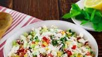 Israeli Salad with Feta Cheese and Mint Israeli Salad with Feta Cheese and Mint