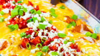 Buffalo Chicken Enchiladas Buffalo Chicken Enchiladas