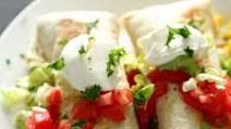 Baked Sweet Pork Chimichangas Recipe Baked Sweet Pork Chimichangas Recipe