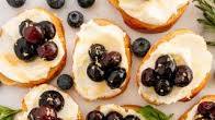 Blueberry Ricotta Bruschetta Blueberry Ricotta Bruschetta