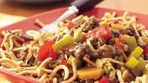 Ground Beef Chow Mein Ground Beef Chow Mein