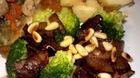 Broccoli With Carmelized Onions And Toasted Pine Nuts (or Almonds) Broccoli With Carmelized Onions And Toasted Pine Nuts (or Almonds)