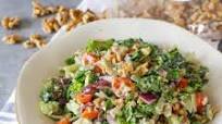 Chopped Greek Salad with Walnuts & Goat Cheese Chopped Greek Salad with Walnuts & Goat Cheese