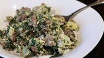 Beef & Spinach Skillet Supper Beef & Spinach Skillet Supper