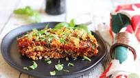 Vegan zucchini lasagna for one Vegan zucchini lasagna for one