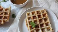 Onion-Tomato Dosa Savoury Waffles Recipe Onion-Tomato Dosa Savoury Waffles Recipe