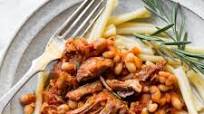 Slow-Cooked Pork and White Bean Cassoulet Slow-Cooked Pork and White Bean Cassoulet