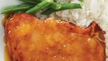 Peach-Glazed Smoked Pork Chops Peach-Glazed Smoked Pork Chops
