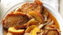 Skillet Pork Chops with Apples & Onion Skillet Pork Chops with Apples & Onion