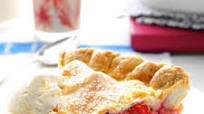 Winning Rhubarb-Strawberry Pie Winning Rhubarb-Strawberry Pie