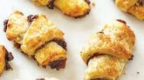 Raspberry Chocolate Chip Rugelach Cookies