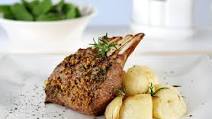 Mustard Crusted Rack of Lamb Mustard Crusted Rack of Lamb
