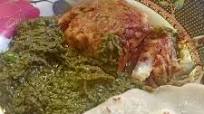 Fish with sarso ka saag Fish with sarso ka saag