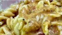 Red Creamy Pasta In White Sauce Red Creamy Pasta In White Sauce