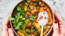 Indian-Inspired Kitchari Bowls Indian-Inspired Kitchari Bowls