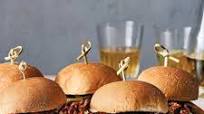 Slow-Cooker Barbecue Brisket Sliders Slow-Cooker Barbecue Brisket Sliders