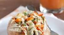 Roasted Vegetable Loaded Baked Potatoes Roasted Vegetable Loaded Baked Potatoes